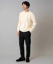 KHKLA41059 a.v.v MEN(アー・ヴェ・ヴェ) 【洗濯機で洗える】カットコーデュロイプルオーバー ダークグレー