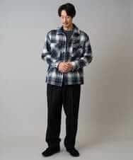 KHKLA41059 a.v.v MEN(アー・ヴェ・ヴェ) 【洗濯機で洗える】カットコーデュロイプルオーバー ダークグレー