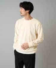 KHKLA41059 a.v.v MEN(アー・ヴェ・ヴェ) 【洗濯機で洗える】カットコーデュロイプルオーバー ダークグレー