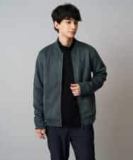 KHKLA43049 a.v.v MEN(アー・ヴェ・ヴェ) 【イージーケア/ストレッチ】アゼダブルフェイスハイネックカットソー【洗濯機で洗える】 ブラック