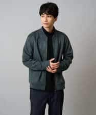 KHKLA43049 a.v.v MEN(アー・ヴェ・ヴェ) 【イージーケア/ストレッチ】アゼダブルフェイスハイネックカットソー【洗濯機で洗える】 ブラック