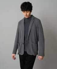 KHKLA67039 a.v.v MEN(アー・ヴェ・ヴェ) カチオンストレッチモックネックスＴシャツ〈ON/OFF SERIES〉 ダークグレー