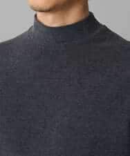 KHKLA67039 a.v.v MEN(アー・ヴェ・ヴェ) カチオンストレッチモックネックスＴシャツ〈ON/OFF SERIES〉 ダークグレー