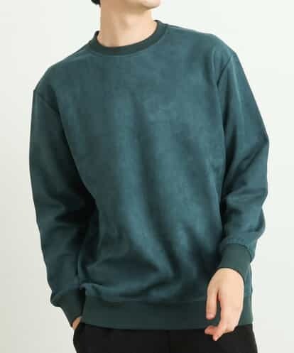 KHKLP46044  【ユニセックス/S-XXL】フェイクスエードワイドシルエットプルオーバー