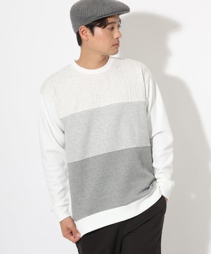 KHKLS20044 a.v.v MEN 【累計7,800枚販売】フクレジャカードカットソー