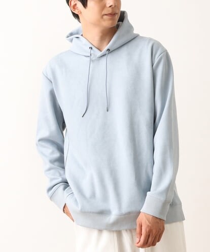 KHKLS47054 a.v.v MEN 【S-XXL】フェイクスエードプルオーバーパーカー