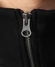 KHKLV31054 a.v.v MEN(アー・ヴェ・ヴェ) 【ユニセックス】ハーフジップワイドシルエットプルオーバー ブラック