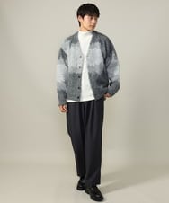 KHKLV43044 a.v.v MEN(アー・ヴェ・ヴェ) 【チクチクしない】新感覚大人きれいめハイネック　ヘビーウェイト(グッドスウェットシリーズ） ブラック