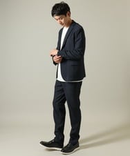 KHKLV44034 a.v.v MEN(アー・ヴェ・ヴェ) 【ジャケイン可】新感覚大人スウェット(グッドスウェットシリーズ) レッド