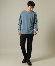 KHKLV44034 a.v.v MEN(アー・ヴェ・ヴェ) 【ジャケイン可】新感覚大人スウェット(グッドスウェットシリーズ) レッド