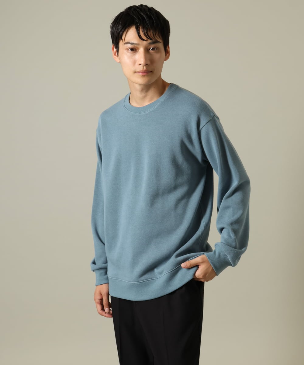 KHKLV44034 a.v.v MEN(アー・ヴェ・ヴェ) 【ジャケイン可】新感覚大人スウェット(グッドスウェットシリーズ) レッド