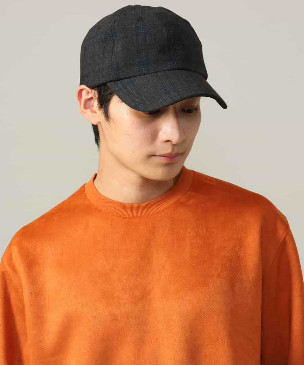KHKLV46044 a.v.v MEN(アー・ヴェ・ヴェ) 【春まで使える】フェイクスエードセミワイドシルエットプルオーバー(無地） ライトグレー