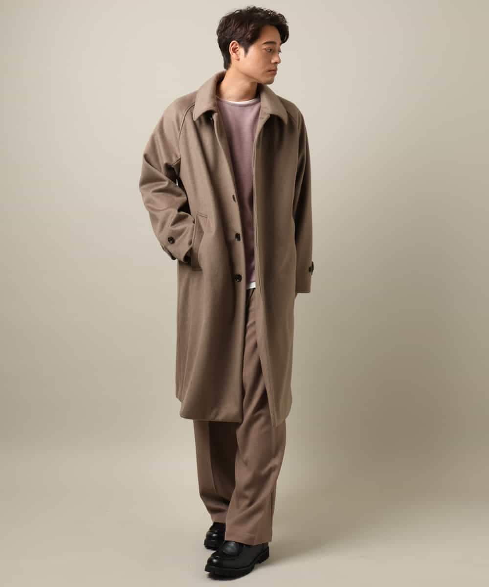 KHKLV51054 a.v.v MEN(アー・ヴェ・ヴェ) 【ロンT付き】新感覚大人スウェットアンサンブル(グッドスウェットシリーズ） スモーキーピンク