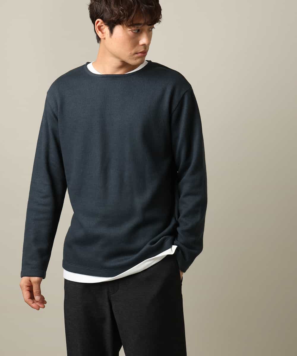KHKLV51054 a.v.v MEN 【ロンT付き】新感覚大人スウェットアンサンブル(グッドスウェットシリーズ）