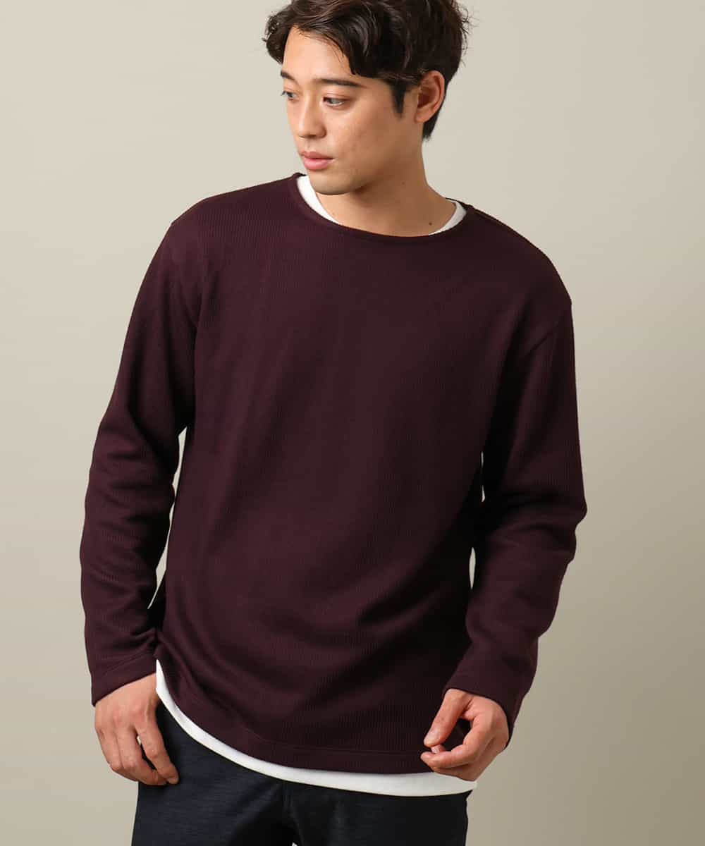 KHKLV51054 a.v.v MEN 【ロンT付き】新感覚大人スウェットアンサンブル(グッドスウェットシリーズ）