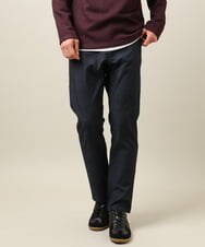 KHLAA41059 a.v.v MEN(アー・ヴェ・ヴェ) 【定番パンツ】スマートシャンブレー裏起毛5ポケットパンツ(セットアップ可） ネイビー