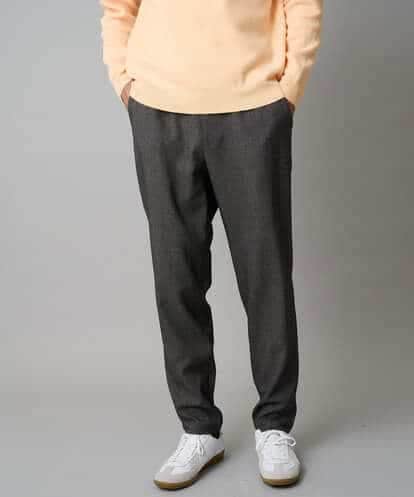 KHLAD32069 a.v.v MEN 【イージーケア/毛玉になりにくい】メランジツイルストレッチセミルーズパンツ【洗濯機で洗える/ストレッチ】