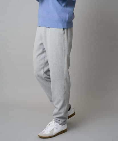 KHLAD32069 a.v.v MEN 【イージーケア/毛玉になりにくい】メランジツイルストレッチセミルーズパンツ【洗濯機で洗える/ストレッチ】