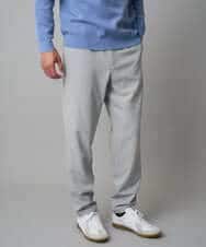 KHLAD32069 a.v.v MEN(アー・ヴェ・ヴェ) 【イージーケア/毛玉になりにくい】メランジツイルストレッチセミルーズパンツ【洗濯機で洗える/ストレッチ】 ライトグレー