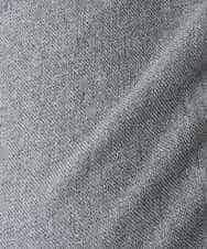 KHLAD32069 a.v.v MEN(アー・ヴェ・ヴェ) 【イージーケア/毛玉になりにくい】メランジツイルストレッチセミルーズパンツ【洗濯機で洗える/ストレッチ】 ライトグレー