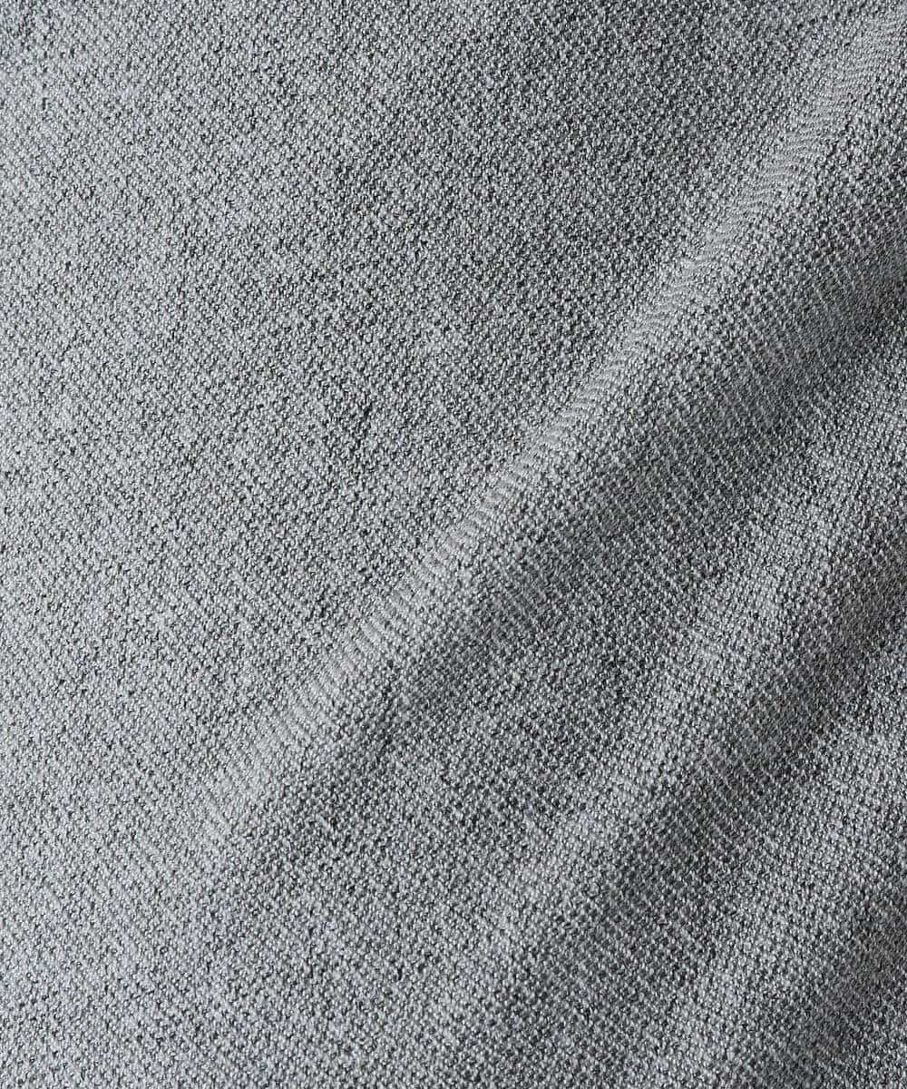 KHLAD32069 a.v.v MEN(アー・ヴェ・ヴェ) 【イージーケア/毛玉になりにくい】メランジツイルストレッチセミルーズパンツ【洗濯機で洗える/ストレッチ】 ライトグレー