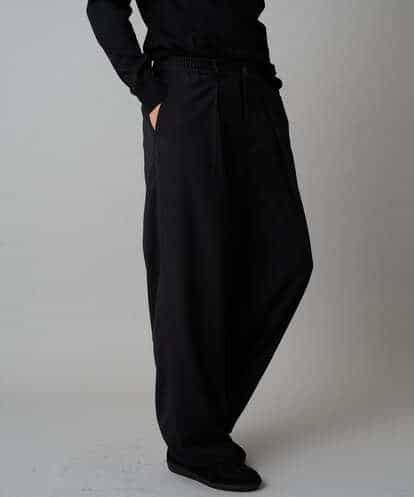 KHLAD33069 a.v.v MEN 【イージーケア/洗濯機で洗える】裏微起毛ストレッチオーバーパンツ