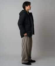 KHLAD33069 a.v.v MEN(アー・ヴェ・ヴェ) 【イージーケア/洗濯機で洗える】裏微起毛ストレッチオーバーパンツ ブラック