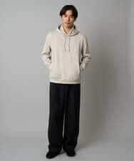 KHLAD33069 a.v.v MEN(アー・ヴェ・ヴェ) 【イージーケア/洗濯機で洗える】裏微起毛ストレッチオーバーパンツ ブラック