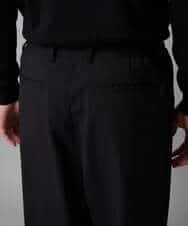 KHLAD33069 a.v.v MEN(アー・ヴェ・ヴェ) 【イージーケア/洗濯機で洗える】裏微起毛ストレッチオーバーパンツ ブラック