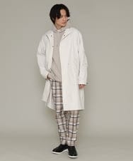 KHLCS04059 a.v.v MEN(アー・ヴェ・ヴェ) アーバンタックチェックパンツ グレー