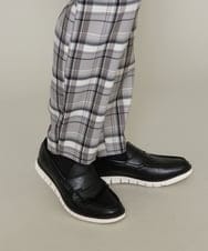 KHLCS04059 a.v.v MEN(アー・ヴェ・ヴェ) アーバンタックチェックパンツ グレー