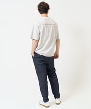 KHLEA02064 a.v.v MEN(アー・ヴェ・ヴェ) 【ON/OFF兼用】スマートシャンブレーテーパードパンツ(スマートシリーズ）セットアップ可 ダークグレー