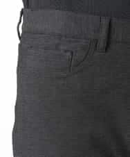 KHLEA03064 a.v.v MEN(アー・ヴェ・ヴェ) 【定番パンツ】スマートシャンブレー5ポケットパンツ(セットアップ可） ダークグレー