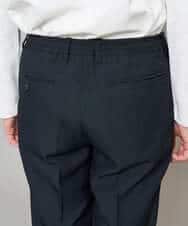 KHLED01069 a.v.v MEN(アー・ヴェ・ヴェ) 【イージーケア/洗濯機で洗える/ストレッチ】グレンチェックストレッチスマートスラックス ネイビー