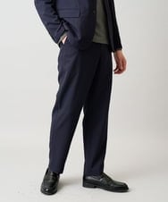KHLED03069 a.v.v MEN(アー・ヴェ・ヴェ) 春夏のオフィススタイルにおすすめ【イージーケア/洗濯機で洗える/毛玉になりにくい/ストレッチ】アムンゼンストレッチセミルーズパンツ ベージュ