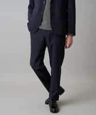 KHLED03069 a.v.v MEN(アー・ヴェ・ヴェ) 【イージーケア/洗濯機で洗える/毛玉になりにくい/ストレッチ】アムンゼンストレッチセミルーズパンツ ベージュ