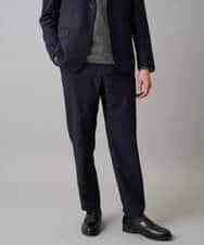 KHLED03069 a.v.v MEN(アー・ヴェ・ヴェ) 【イージーケア/洗濯機で洗える/毛玉になりにくい/ストレッチ】アムンゼンストレッチセミルーズパンツ ベージュ