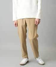 KHLED03069 a.v.v MEN(アー・ヴェ・ヴェ) 【イージーケア/洗濯機で洗える/毛玉になりにくい/ストレッチ】アムンゼンストレッチセミルーズパンツ ベージュ