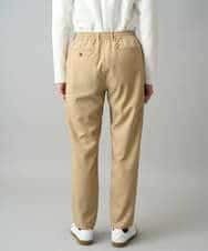 KHLED03069 a.v.v MEN(アー・ヴェ・ヴェ) 【イージーケア/洗濯機で洗える/毛玉になりにくい/ストレッチ】アムンゼンストレッチセミルーズパンツ ベージュ