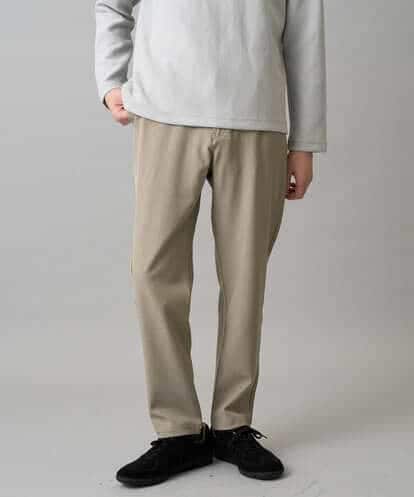 KHLED04064 a.v.v MEN 【イージーケア/洗濯機で洗える/毛玉になりにくい/ストレッチ】メランジツイルセミルーズパンツ