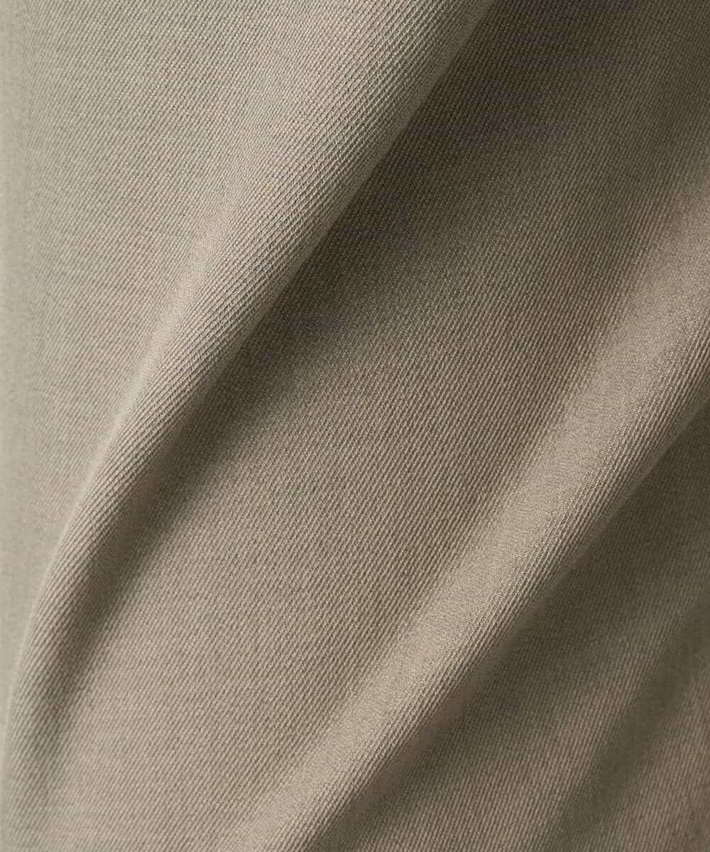 KHLED04064 a.v.v MEN(アー・ヴェ・ヴェ) 【イージーケア/洗濯機で洗える/毛玉になりにくい/ストレッチ】メランジツイルセミルーズパンツ ブラック