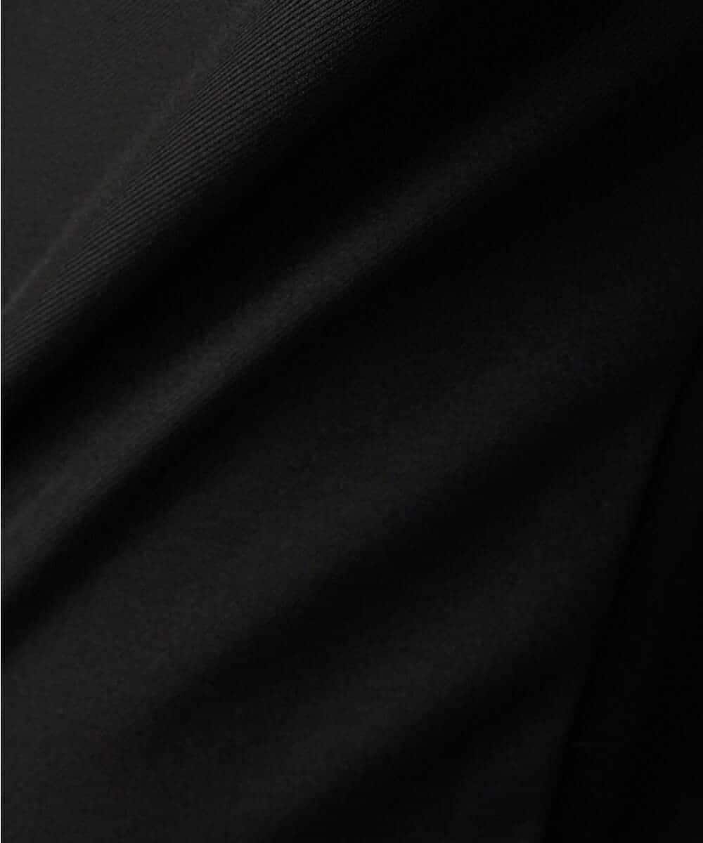 KHLED04064 a.v.v MEN(アー・ヴェ・ヴェ) 【イージーケア/洗濯機で洗える/毛玉になりにくい/ストレッチ】メランジツイルセミルーズパンツ ブラック