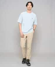 KHLED06069 a.v.v MEN(アー・ヴェ・ヴェ) 【イージーケア/洗濯機で洗える/毛玉になりにくい/ストレッチ】チノストレッチテーパードパンツ ダークグレー