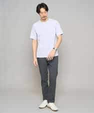 KHLED06069 a.v.v MEN(アー・ヴェ・ヴェ) 【イージーケア/洗濯機で洗える/毛玉になりにくい/ストレッチ】チノストレッチテーパードパンツ ダークグレー