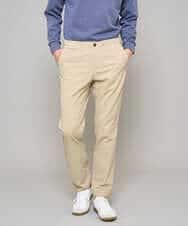 KHLED06069 a.v.v MEN(アー・ヴェ・ヴェ) 【イージーケア/洗濯機で洗える/毛玉になりにくい/ストレッチ】チノストレッチテーパードパンツ ダークグレー