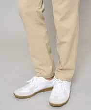 KHLED06069 a.v.v MEN(アー・ヴェ・ヴェ) 【イージーケア/洗濯機で洗える/毛玉になりにくい/ストレッチ】チノストレッチテーパードパンツ ダークグレー