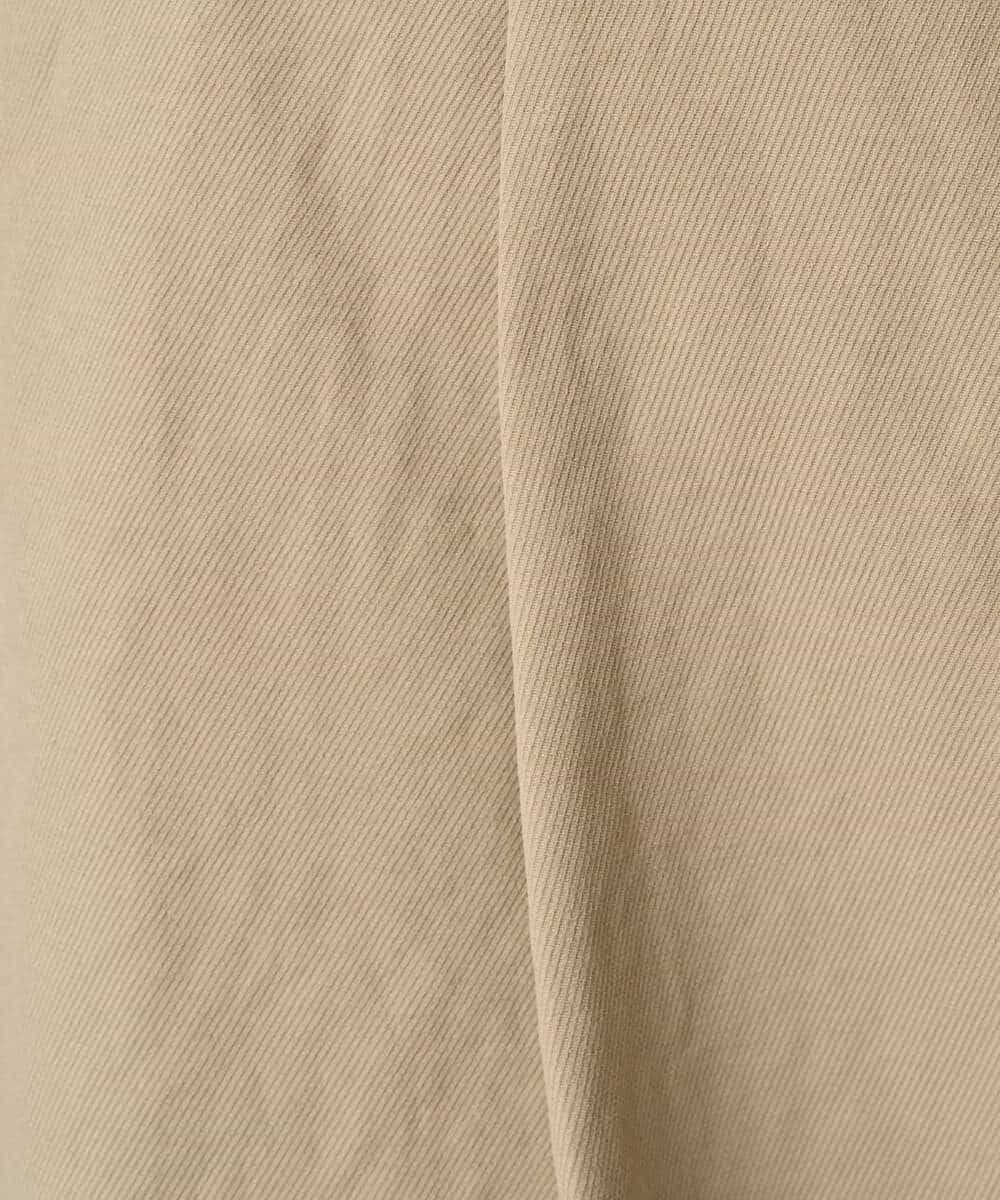 KHLED07069 a.v.v MEN(アー・ヴェ・ヴェ) 【イージーケア/洗濯機で洗える/毛玉になりにくい/ストレッチ】ベルト付きワイドテーパードチノパンツ ベージュ