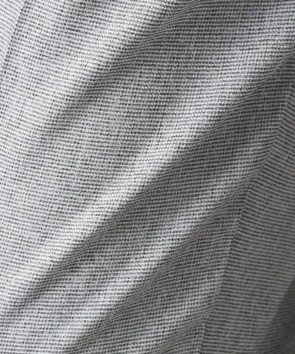 KHLED09069 a.v.v MEN(アー・ヴェ・ヴェ) 【イージーケア/洗濯機で洗える/ストレッチ】メランジスマートスラックス グレー