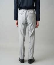 KHLED09069 a.v.v MEN(アー・ヴェ・ヴェ) 【イージーケア/洗濯機で洗える/ストレッチ】メランジスマートスラックス グレー