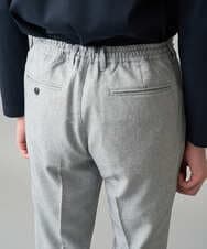 KHLED09069 a.v.v MEN(アー・ヴェ・ヴェ) 【イージーケア/洗濯機で洗える/ストレッチ】メランジスマートスラックス グレー